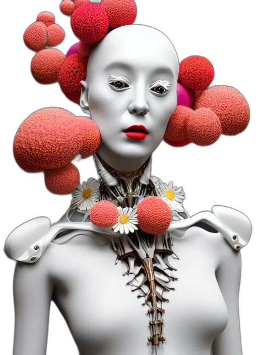 robot, jewelry, mask, face transparent PNG cut-out