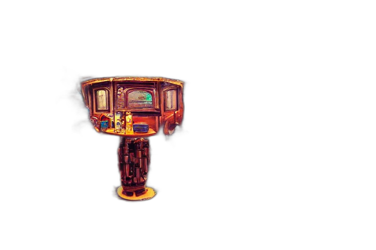 furniture, robot, staff, weapon transparent PNG cut-out