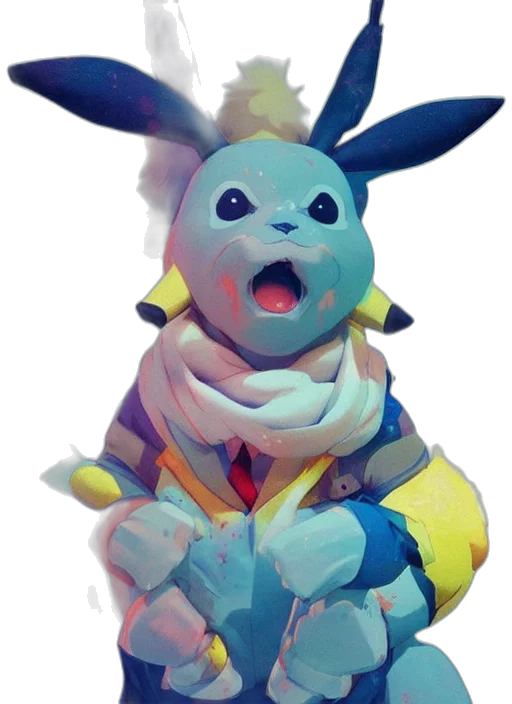 mask, creature, animal, staff transparent PNG cut-out