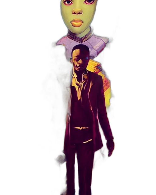 concept art, comic book art, cartoon, fantasy art transparent PNG cut-out