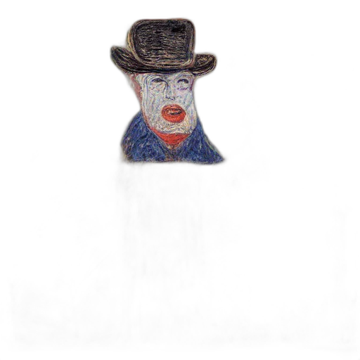 hat, face, mask, staff transparent PNG cut-out
