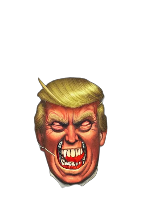 mask, face, creature, weapon transparent PNG cut-out