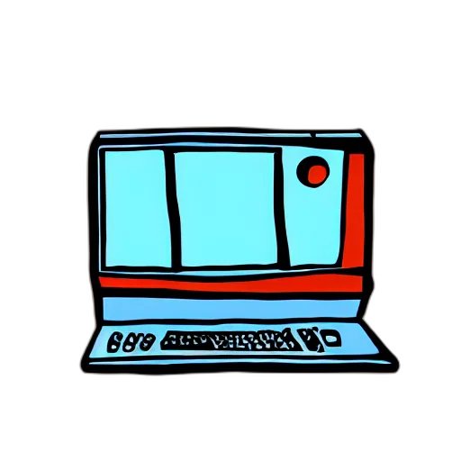 furniture, robot, pixel art, cartoon transparent PNG cut-out