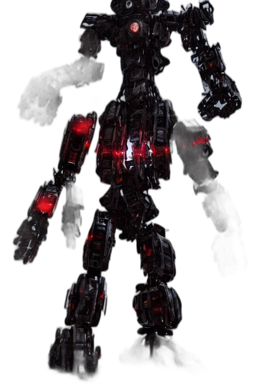robot, weapon, creature, concept art transparent PNG cut-out