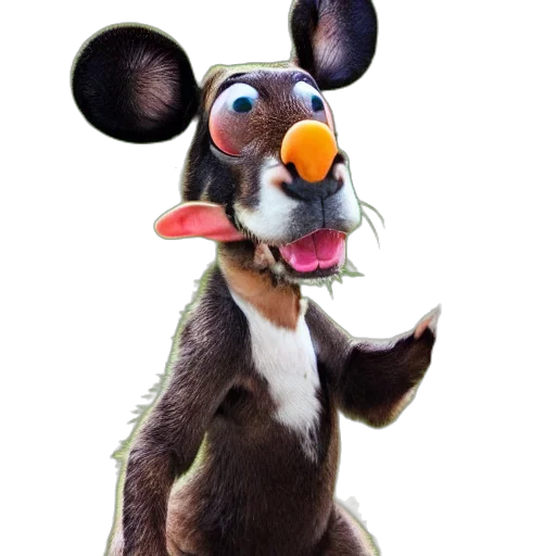 animal, staff, mask, creature transparent PNG cut-out