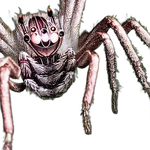 creature, animal, mask, hair transparent PNG cut-out