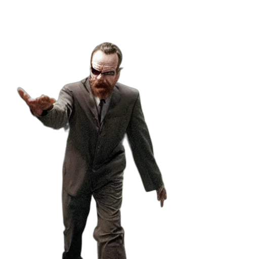 staff, jacket, creature, mask transparent PNG cut-out