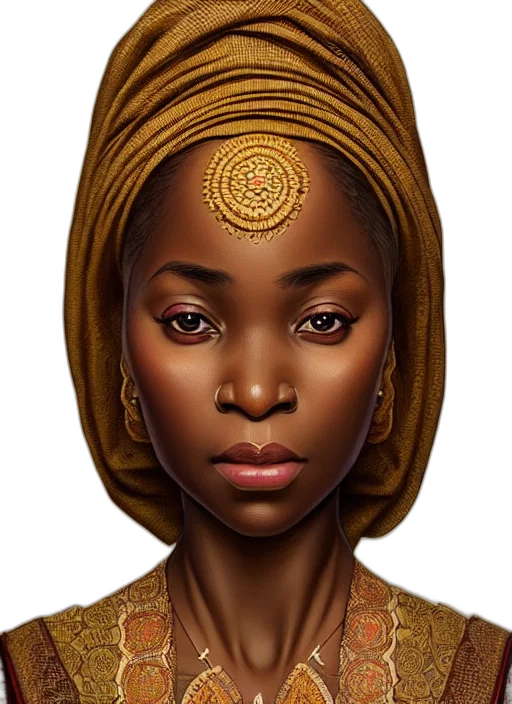 face, crown, jewelry, fantasy art transparent PNG cut-out
