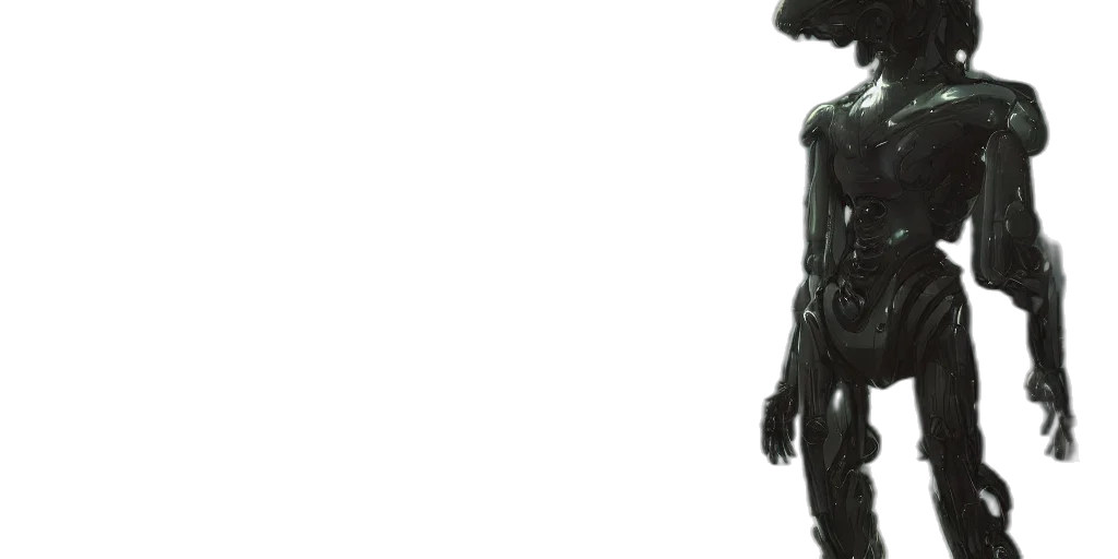 robot, dress, creature, concept art transparent PNG cut-out