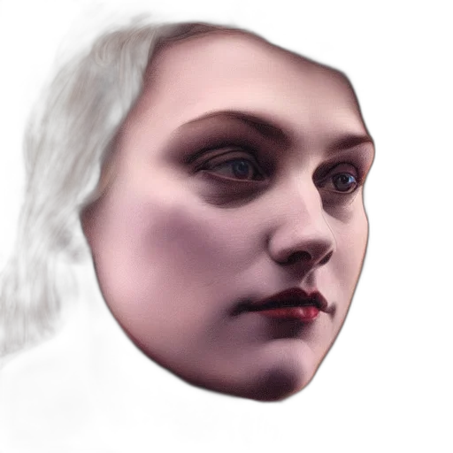 face, mask, robot, creature transparent PNG cut-out
