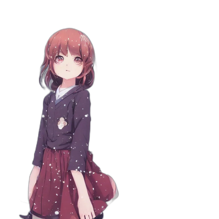dress, jacket, staff, flower transparent PNG cut-out