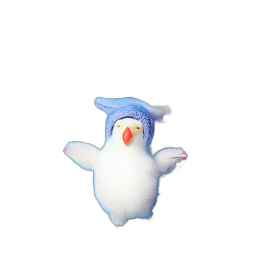 hat, creature, animal, staff transparent PNG cut-out