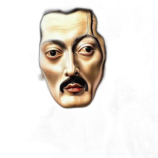 mask, face, staff, robot transparent PNG cut-out