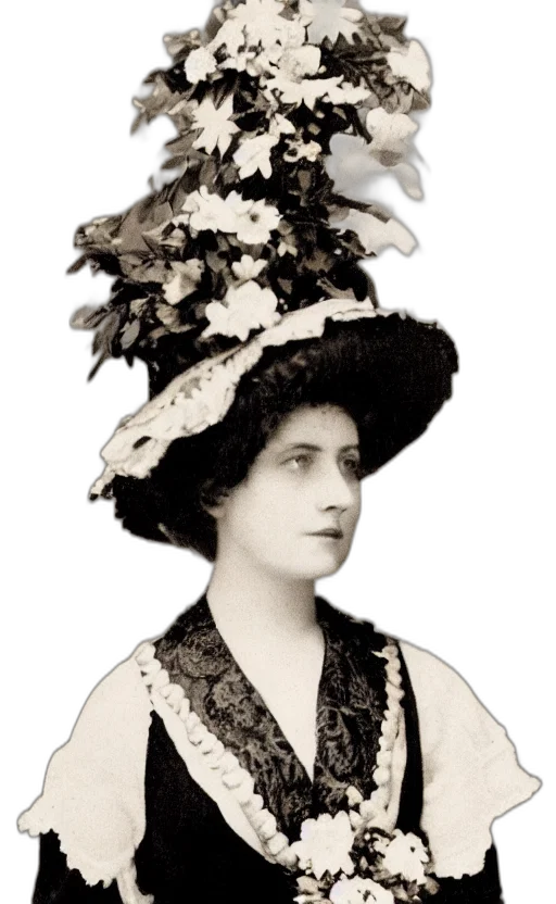 hat, dress, staff, crown transparent PNG cut-out