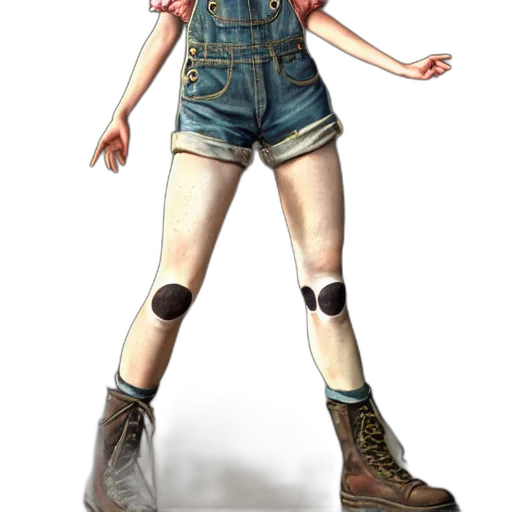 staff, animal, concept art, 3d render transparent PNG cut-out