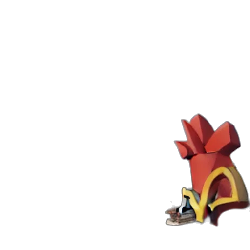dragon, creature, animal, mask transparent PNG cut-out