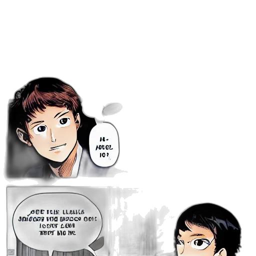 comic book art, cartoon, anime, concept art transparent PNG cut-out