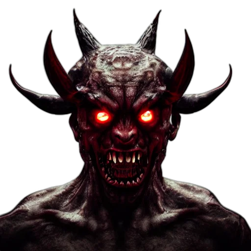 face, mask, creature, concept art transparent PNG cut-out