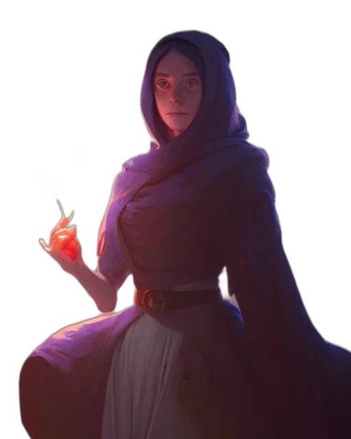 dress, staff, crown, jacket transparent PNG cut-out