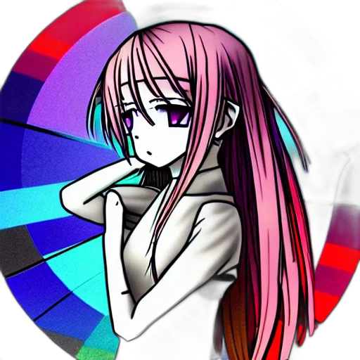 staff, anime, pixel art, cartoon transparent PNG cut-out