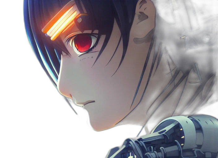robot, face, weapon, mask transparent PNG cut-out