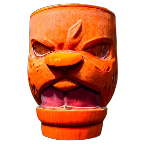 mask, face, 3d render, concept art transparent PNG cut-out