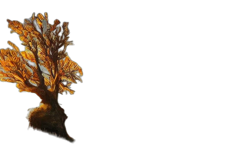 crown, tree, hair, dragon transparent PNG cut-out