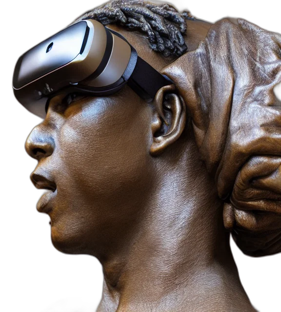 cyberpunk, 3d render, photorealistic, photo transparent PNG cut-out