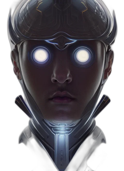 robot, face, mask, staff transparent PNG cut-out