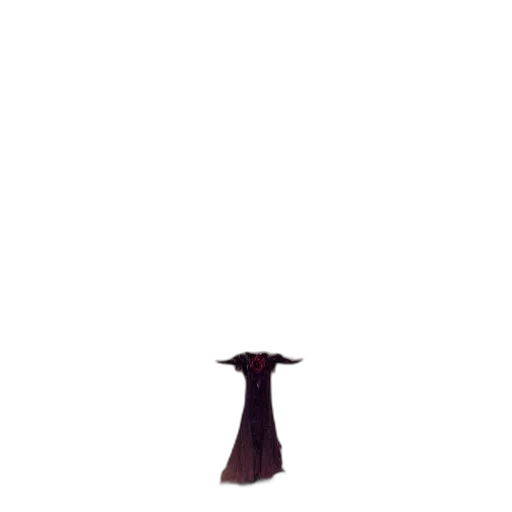 hat, dress, umbrella, staff transparent PNG cut-out