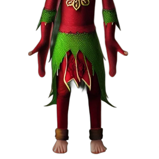 mask, dragon, creature, staff transparent PNG cut-out