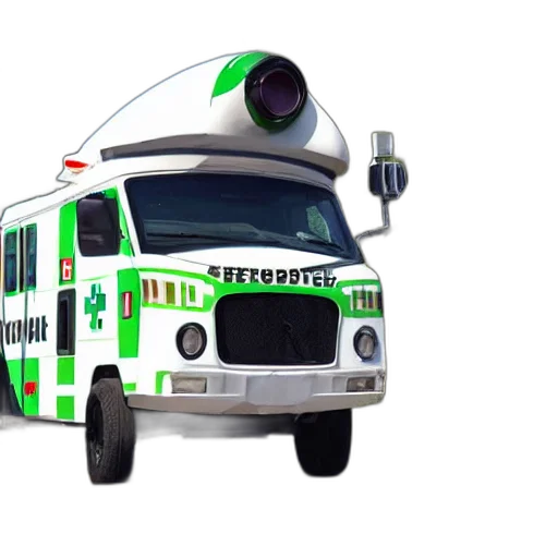 staff, car, 3d render, concept art transparent PNG cut-out