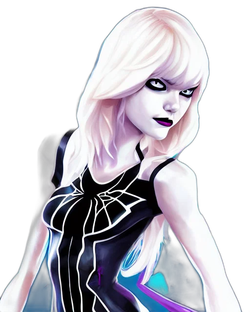dress, comic book art, fantasy art, concept art transparent PNG cut-out