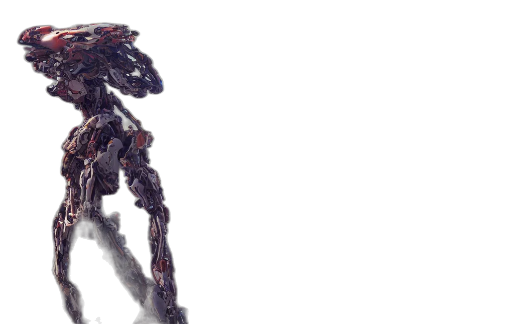 robot, creature, dragon, weapon transparent PNG cut-out