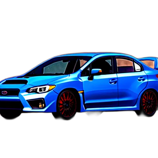 car, 3d render, photorealistic, concept art transparent PNG cut-out