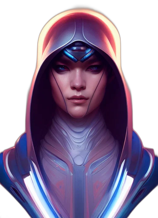 face, robot, jacket, mask transparent PNG cut-out