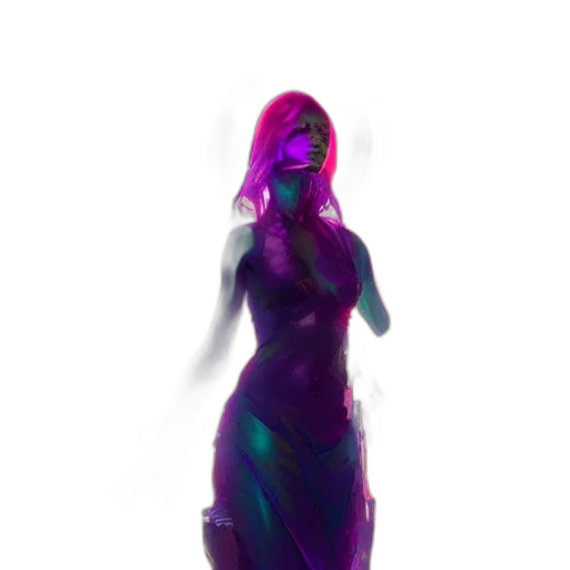 dress, robot, staff, mask transparent PNG cut-out