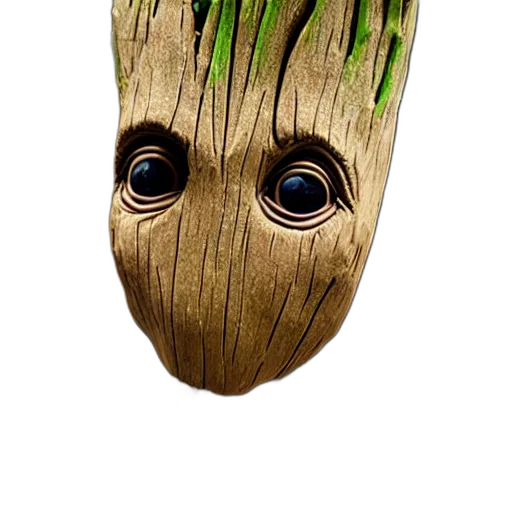 mask, creature, face, tree transparent PNG cut-out