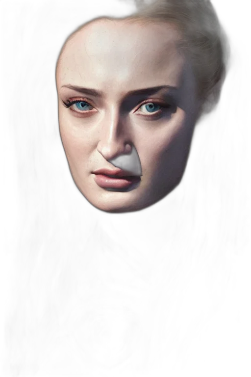 face, mask, robot, hair transparent PNG cut-out