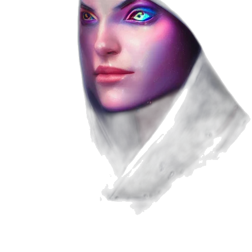 face, mask, staff, robot transparent PNG cut-out