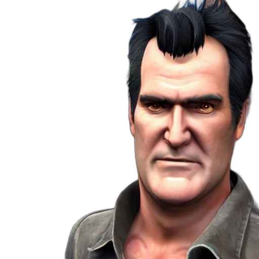 face, jacket, 3d render, concept art transparent PNG cut-out