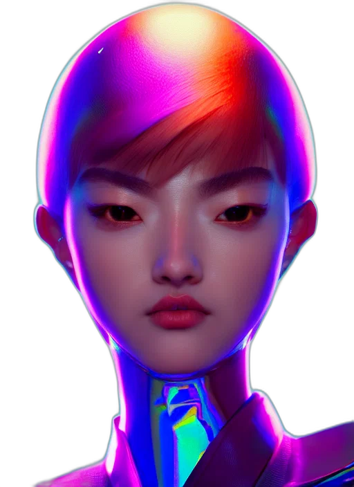 face, robot, creature, mask transparent PNG cut-out