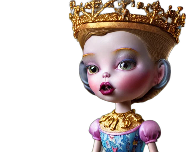 crown, jewelry, 3d render, concept art transparent PNG cut-out