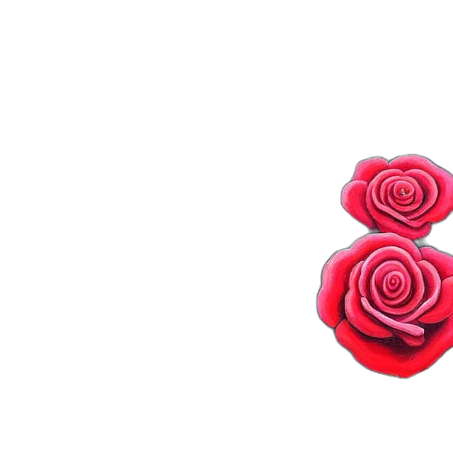 flower, jewelry, crown, 3d render transparent PNG cut-out