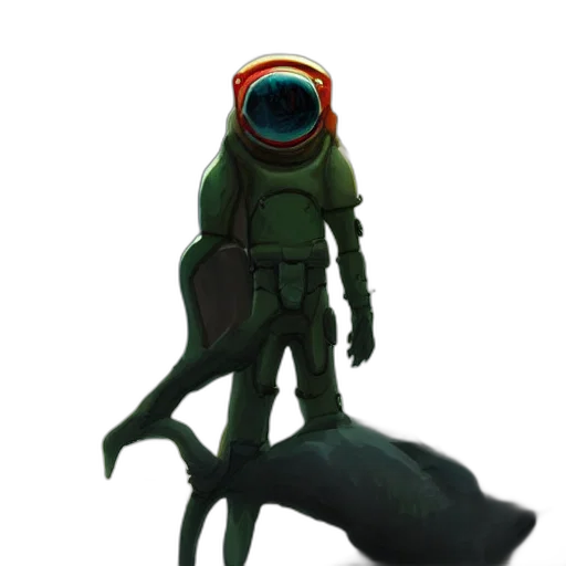 creature, staff, animal, robot transparent PNG cut-out