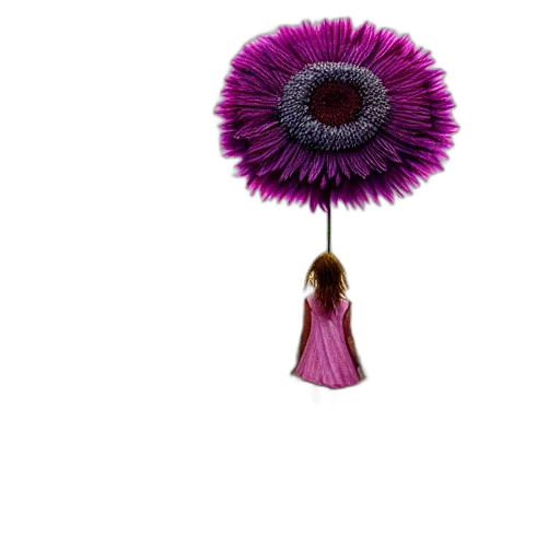 flower, staff, umbrella, jewelry transparent PNG cut-out