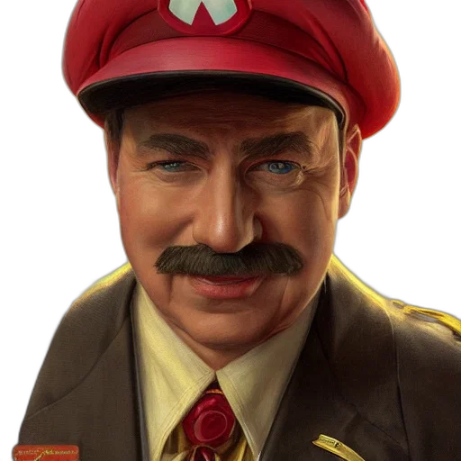 hat, face, staff, animal transparent PNG cut-out