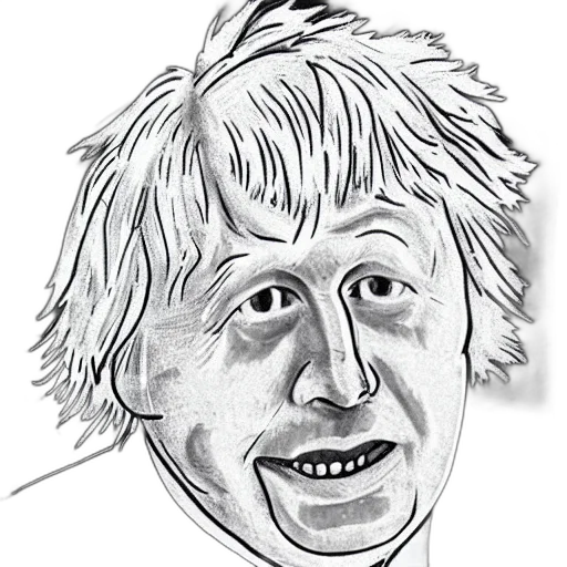face, cartoon, photorealistic, boris transparent PNG cut-out