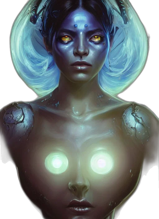 robot, face, mask, jewelry transparent PNG cut-out