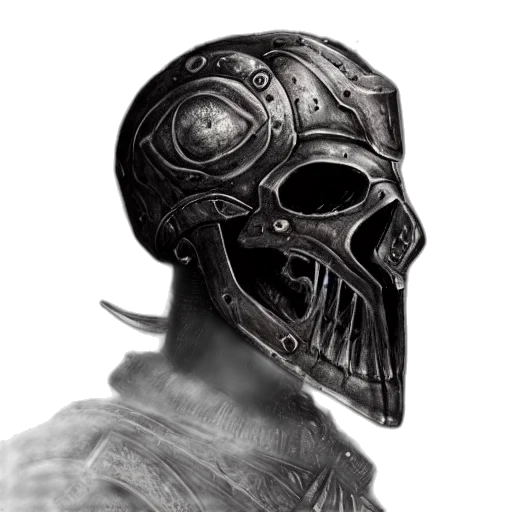 mask, face, weapon, creature transparent PNG cut-out